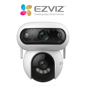 Cámara Wi-Fi de doble lente con rotación horizontal y vertical EZBIZ H90 Dual 2K⁺